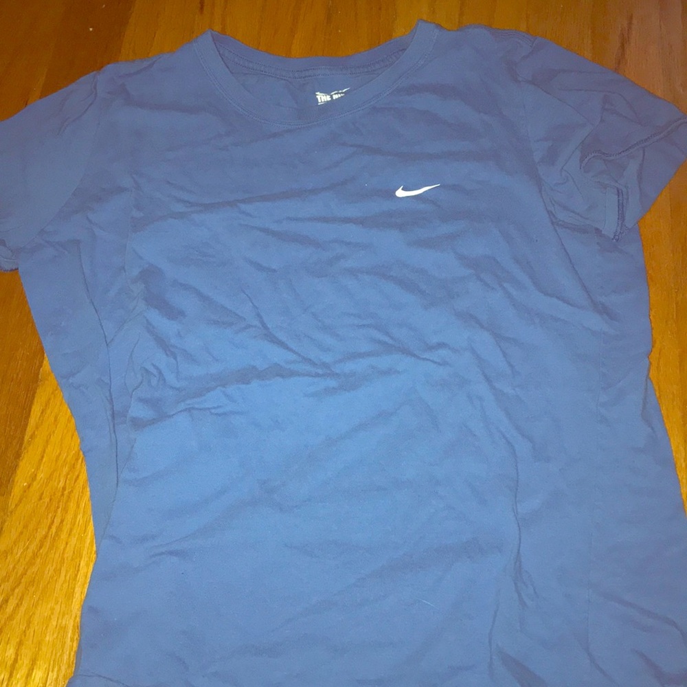 Blue Nike Tee